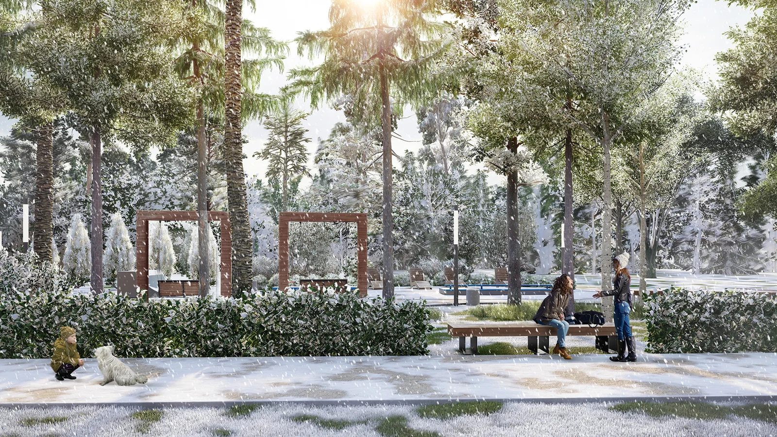 Budogoshch Park Improvement