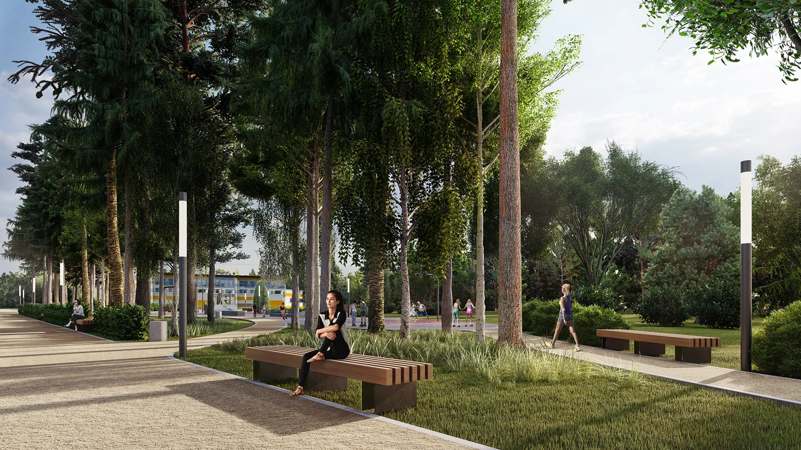 Budogoshch Park Improvement