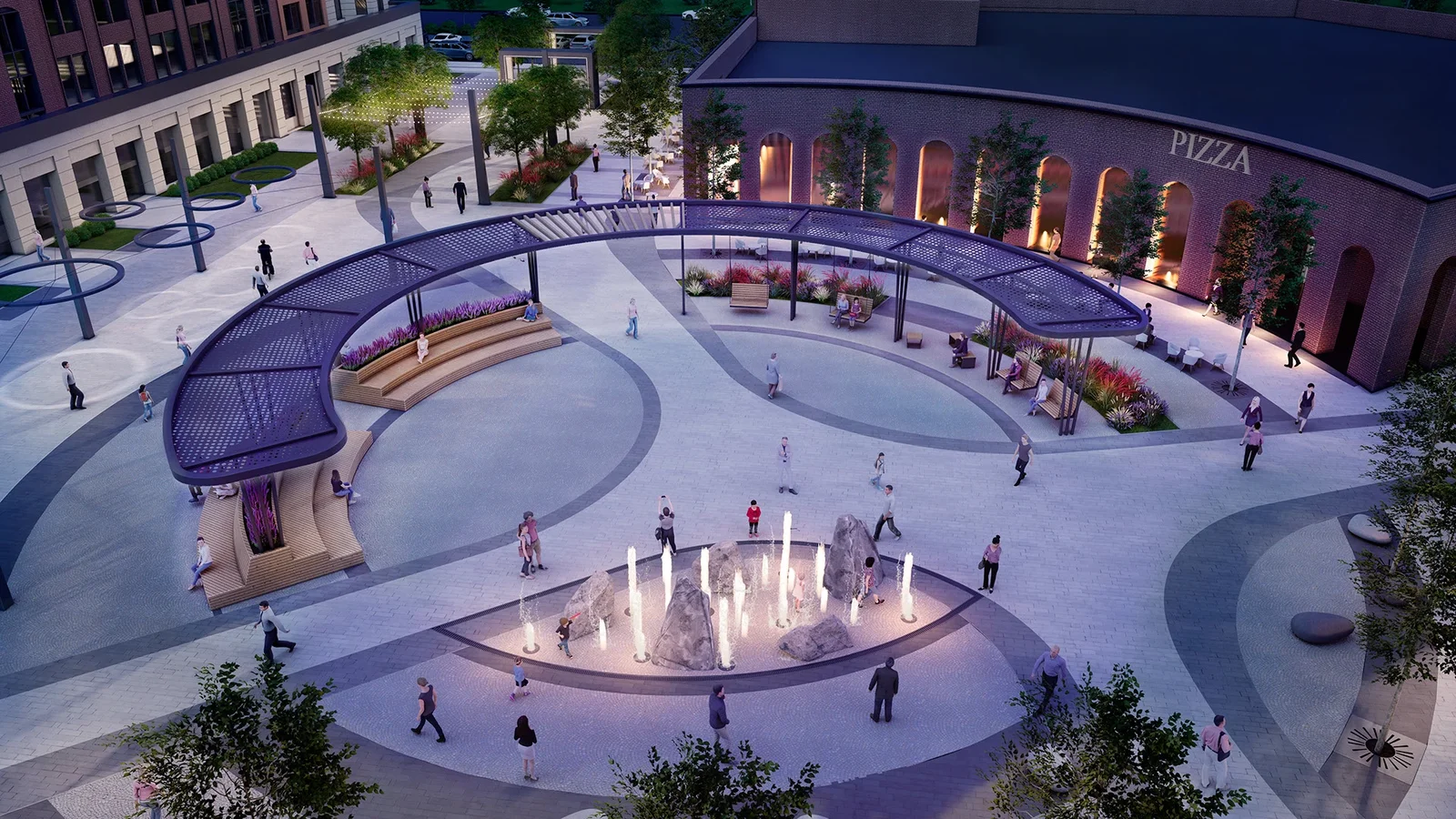 Residential Complex Landscaping