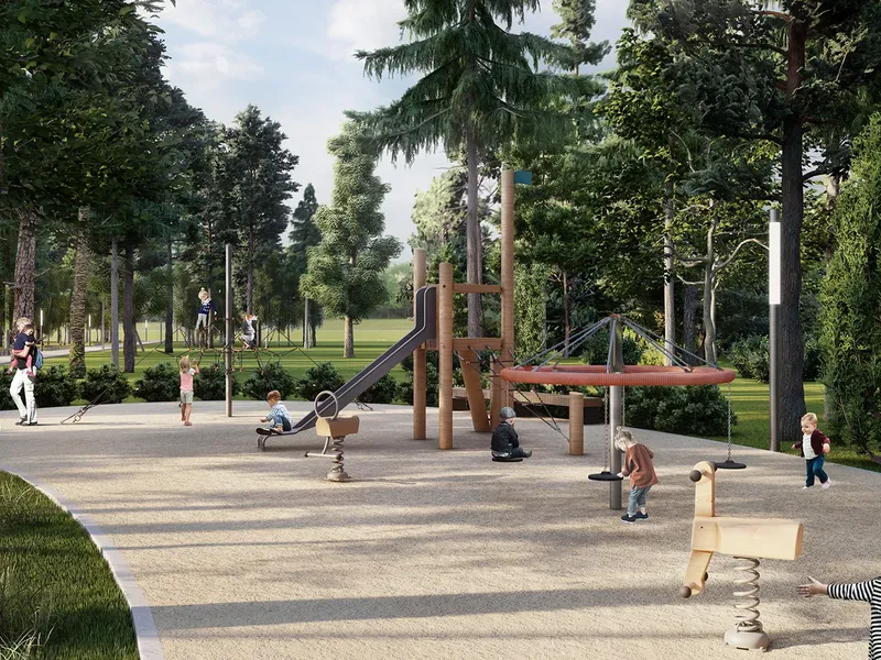 Budogoshch Park Improvement